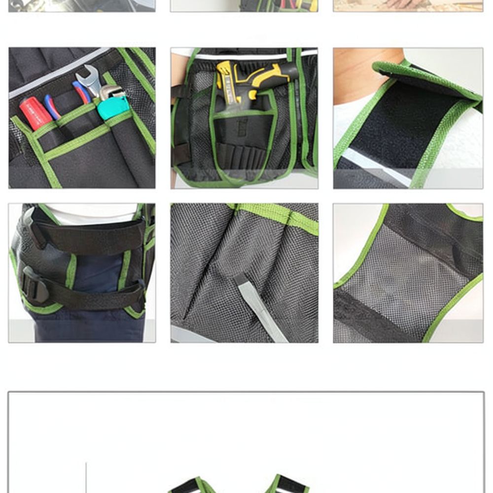 Multifunction Tool Vest Electr - Heavy Equipment Electrician ulasan dan harga