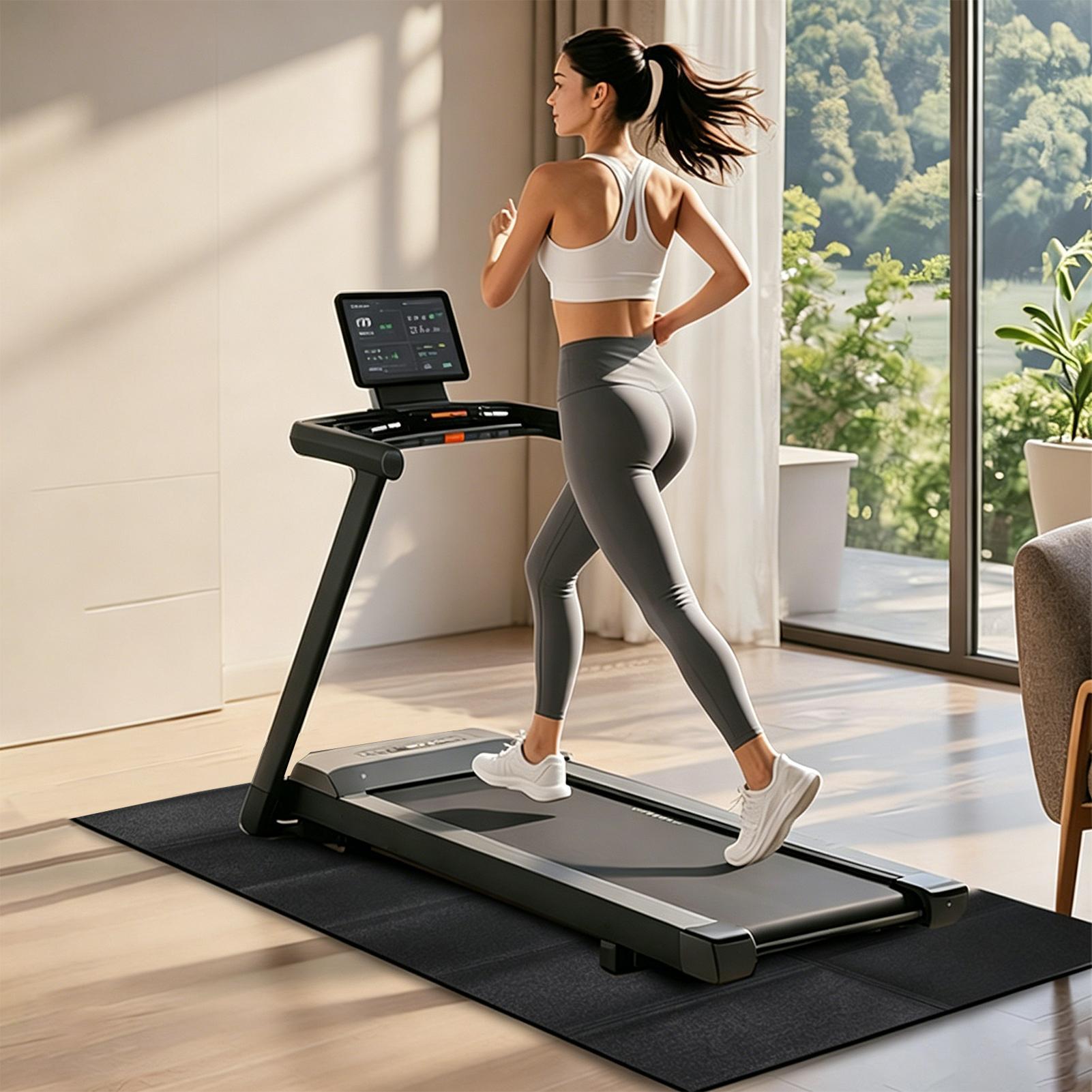 Treadmill Mat Vibration Absorb - Heavy Equipment Bucket ulasan dan harga