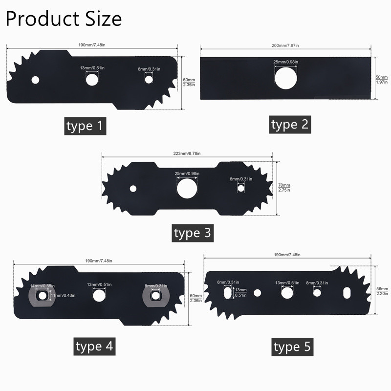 2PCS Edger Blade Electric Grin - Heavy Equipment Grinder ulasan dan harga