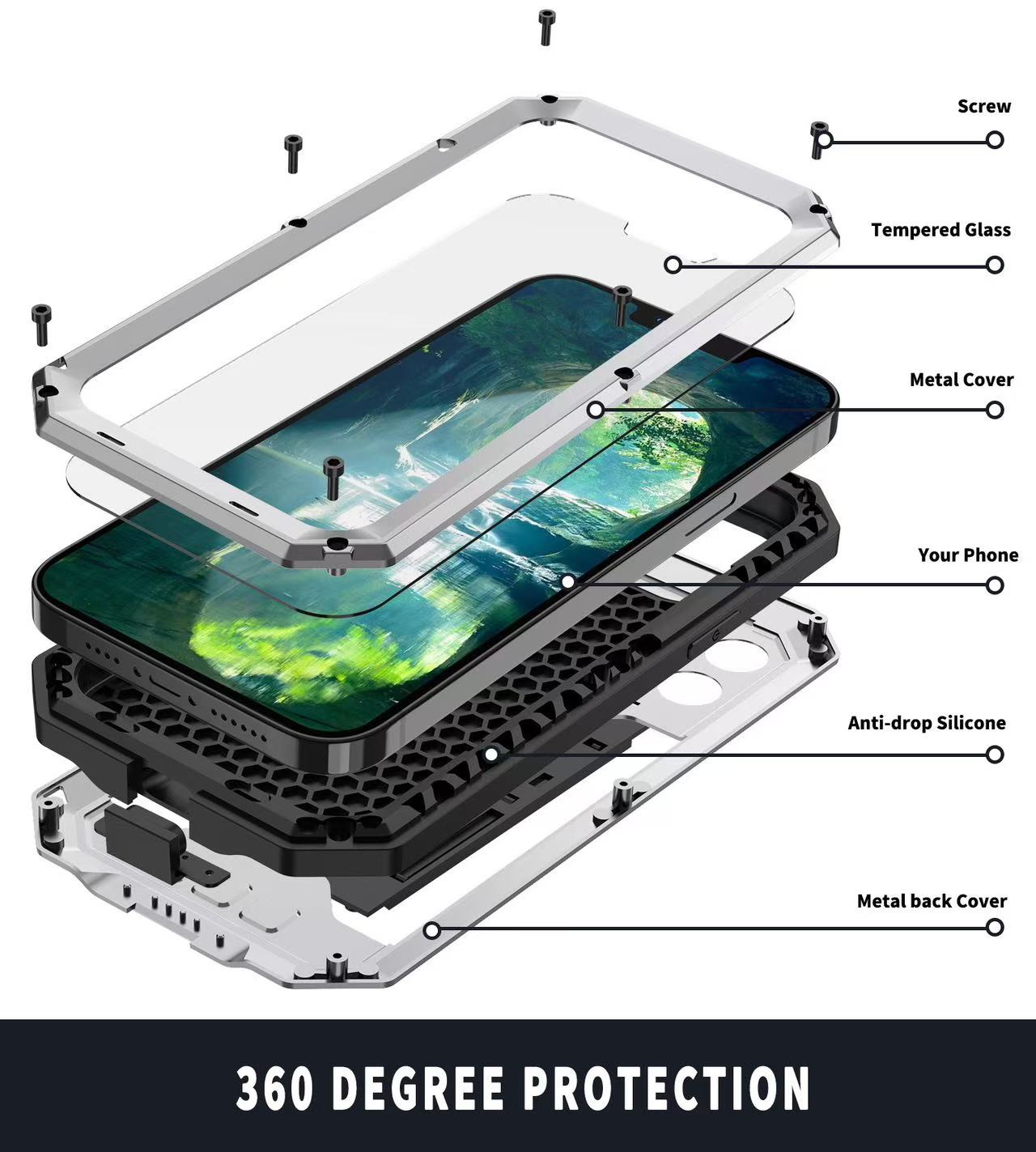 Military Heavy Duty Metal Case - Heavy Equipment Bucket ulasan dan harga