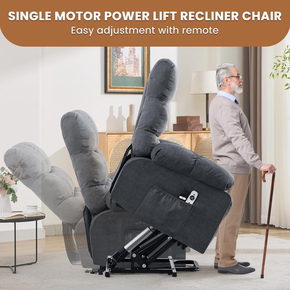 Power Lift Recliner Chair for  - Heavy Equipment Lift ulasan dan harga