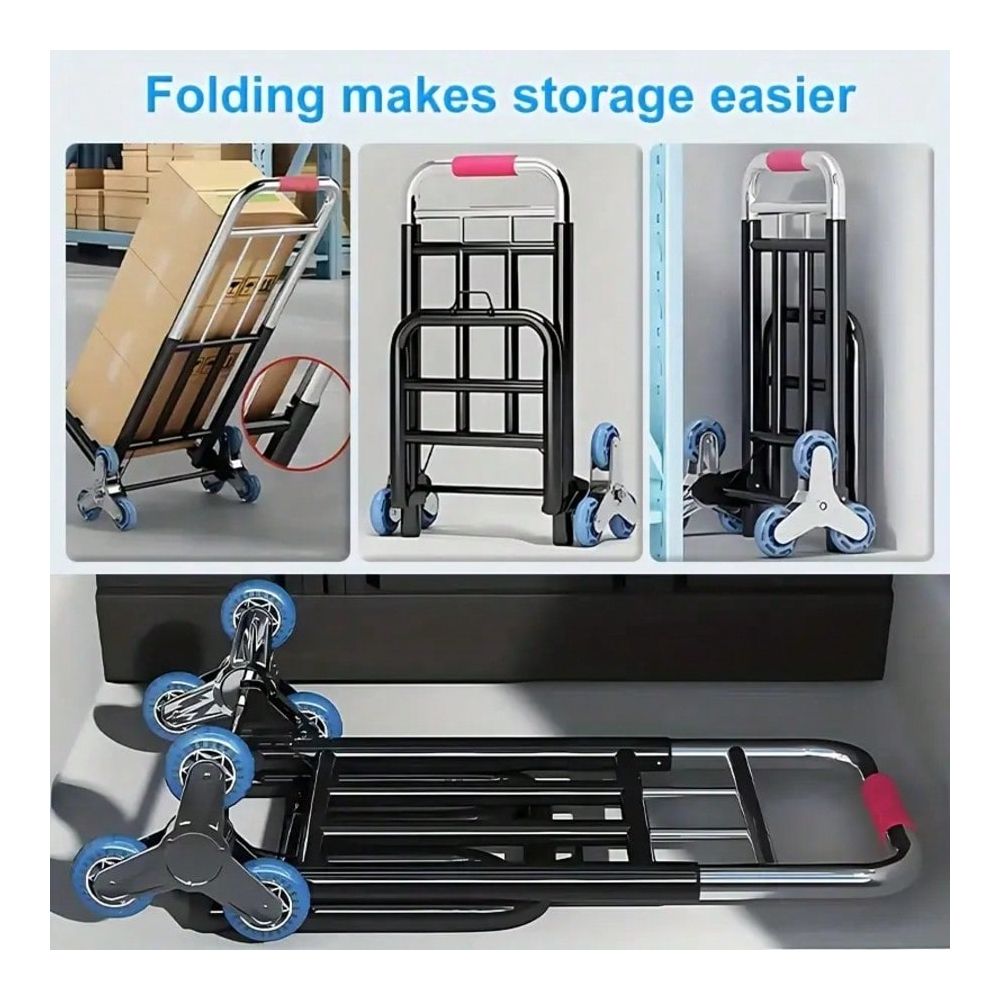 Heavy-Duty Folding Trolley, Eq - Heavy Equipment Lift ulasan dan harga