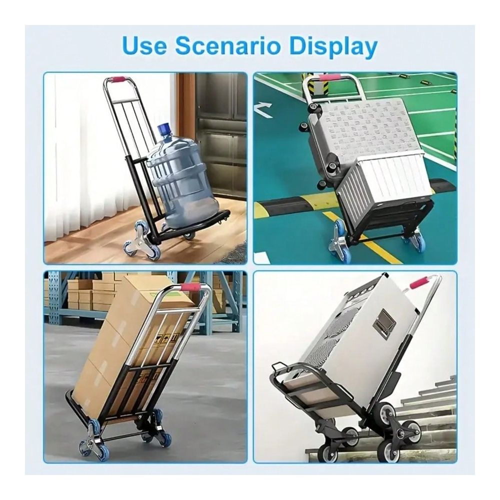 Heavy-Duty Folding Trolley, Eq - Heavy Equipment Lift ulasan dan harga