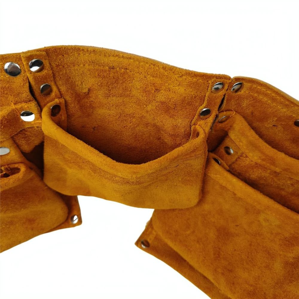 Leather Tool Storage Bag For D - Heavy Equipment Electrician ulasan dan harga