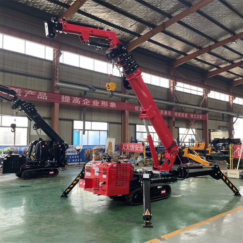 Compact Mini Spider Crane Hydr - Heavy Equipment Lift ulasan dan harga
