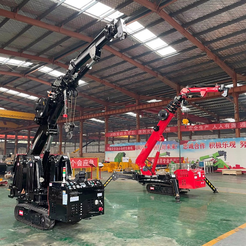 Compact Mini Spider Crane Hydr - Heavy Equipment Lift ulasan dan harga